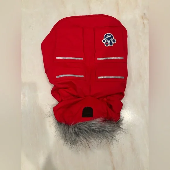 Canada Pooch Everest Explorer Jacket-Red Size 14+. - Picture 4 of 15